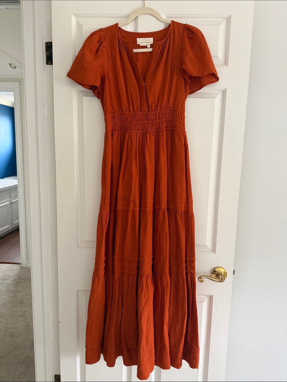 The Somerest Maxi Dress: Linen Edition